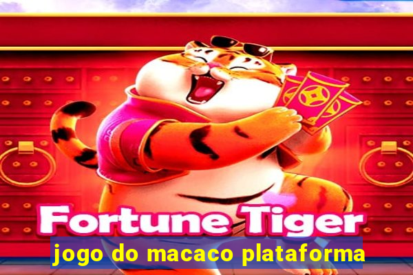 jogo do macaco plataforma